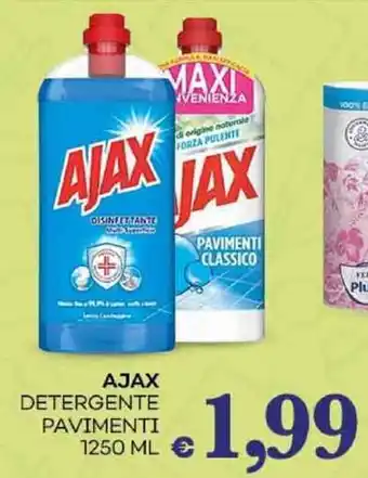 Pilato AJAX DETERGENTE PAVIMENTI 1250 ML offerta