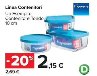 Carrefour Linea Contenitori 10cm offerta