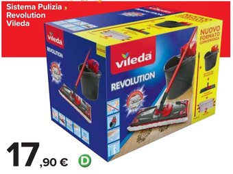 Carrefour Vileda Sistema Pulizia Revolution offerta
