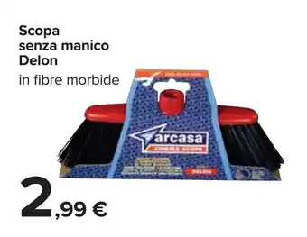 Carrefour Scopa senza manico Delon offerta