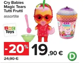 Carrefour Cry Babies Magic Tears Tutti Frutti offerta