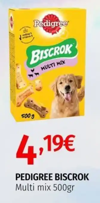 MEGA PEDIGREE BISCROK Multi mix 500gr offerta