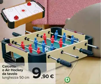 Calcetto o Air Hockey da tavolo 50cm