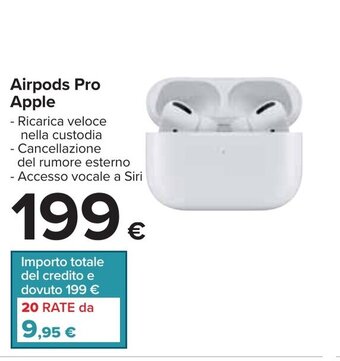 Carrefour Apple Airpods Pro offerta