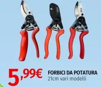 MEGA FORBICI DA POTATURA 21cm vari modelli offerta