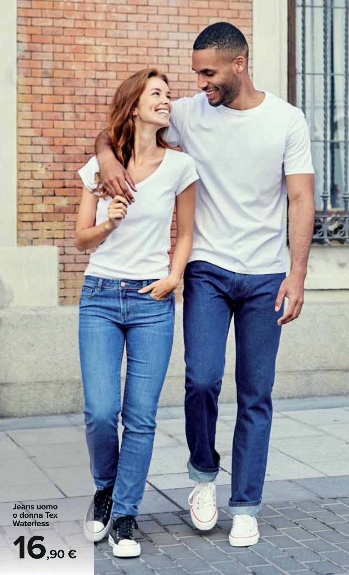 Tex Waterless Jeans uomo o donna offerta di Carrefour
