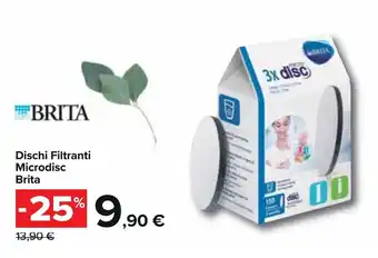 Carrefour Brita Dischi Filtranti Microdisc offerta