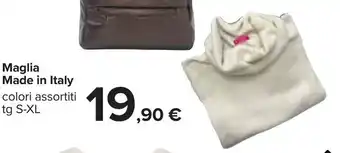 Carrefour Maglia Made in Italy S-XL offerta