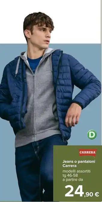 Carrefour Carrera Jeans o pantaloni offerta