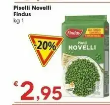 Despar Findus Piselli Novelli 1000 G(ml) offerta