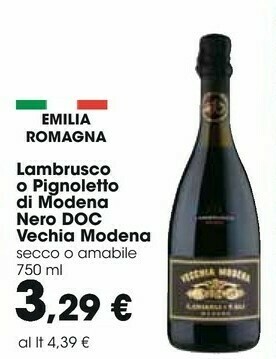 Carrefour Casa Modena Lambrusco offerta