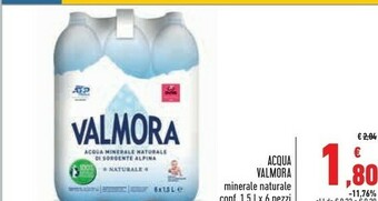 Conad Superstore Valmora Acqua offerta