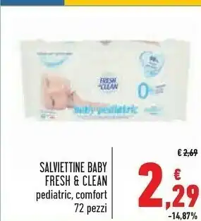 Conad Superstore Fresh & Clean Salviettine offerta