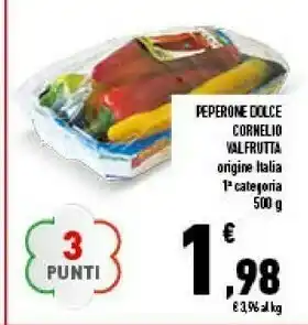 Conad City Valfrutta Cornelio Il Peperone Dolce Italiano offerta