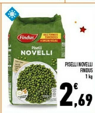 Conad City Findus Piselli Novelli 1000 G(ml) offerta