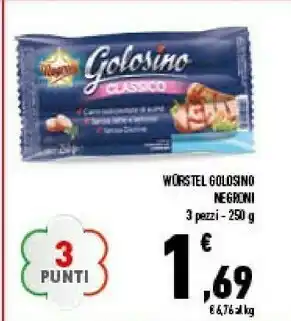 Conad City Negroni Golosino Classico 250 G(ml) offerta