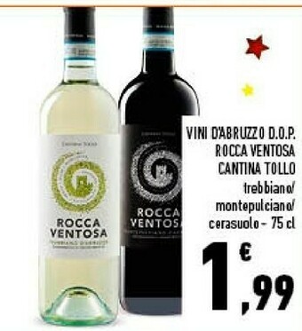 Conad Cantina tollo Rocca Ventosa offerta