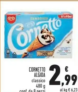 Conad Algida Cornetto Classico offerta