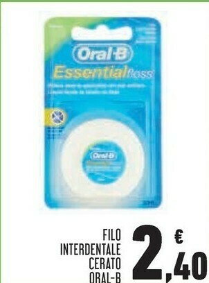 Conad Oral b Filo Interdentale Cerato offerta