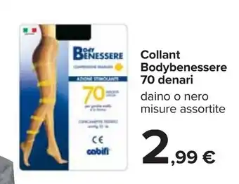 Carrefour Collant Bodybenessere 70 denari offerta