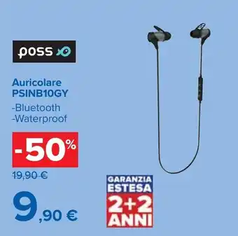 Poss Auricolare PSINB10GY