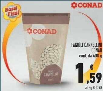 Conad Fagioli Cannellini offerta