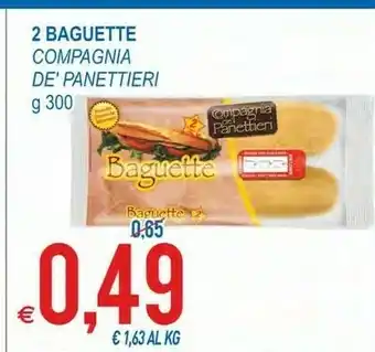 MD Discount Compagnia De' Panettieri - Baguette 300 G(ml) offerta