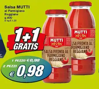 Prix Quality Mutti Salsa 400g offerta