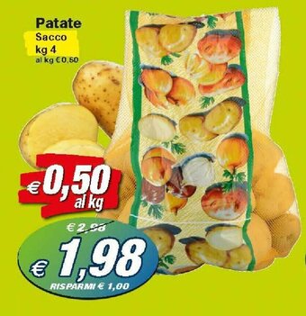 Prix Quality Patate 4kg offerta