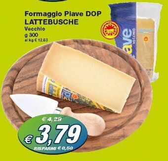 Prix Quality Lattebusche Formaggio Piave DOP 300g offerta