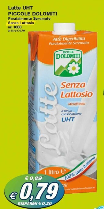 Piccole Dolomiti Latte UHT 1000ml