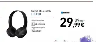 Cuffia bluetooth hf420