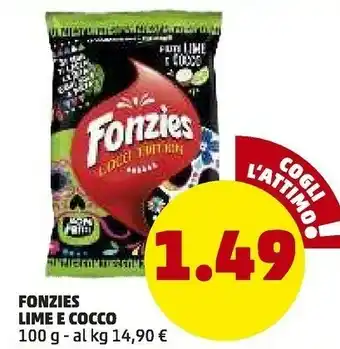 Fonzies lime e cocco