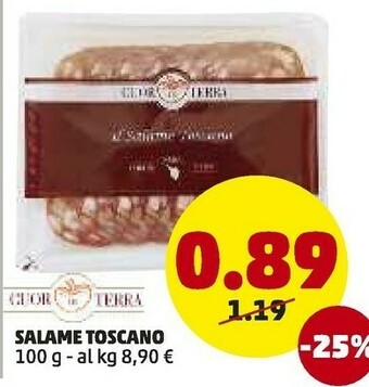 PENNY Salame toscano offerta