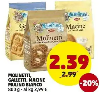 PENNY Molinetti con farina integrale di grano saraceno 800 g(ml) offerta
