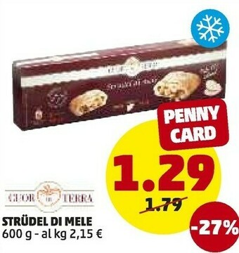 Cuor di terra - strudel di mele 600 g(ml)