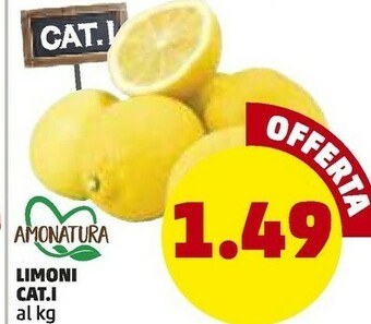PENNY Amonatura limoni offerta