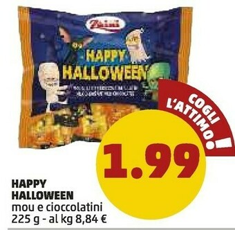 Happy halloween mou e cioccolatini