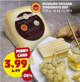 PENNY Pecorino toscano stagionato dop offerta