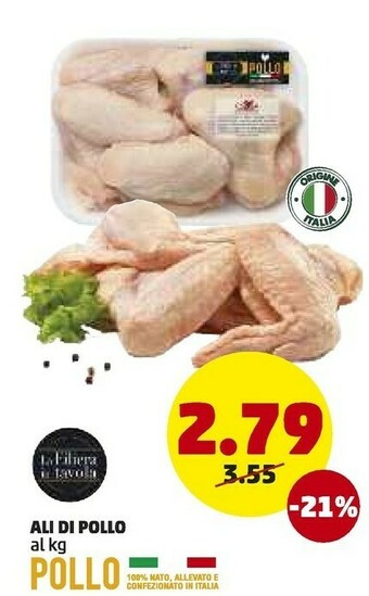 Ali di pollo