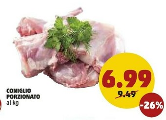 PENNY Coniglio porzionato offerta