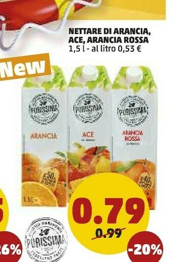 PENNY Nettare di arancia offerta