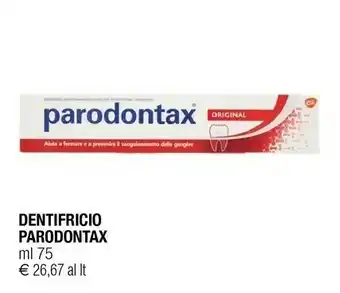 Iperal Parodontax dentifricio offerta