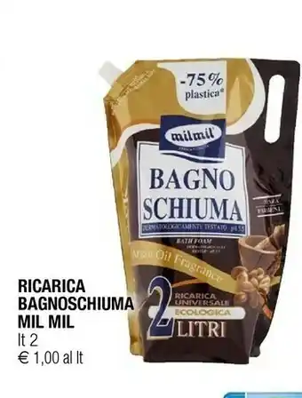 Mil mil ricarica bagnoschiuma