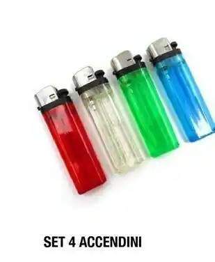 Set 4 accendini