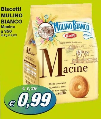 Prix Quality Mulino Bianco Biscotti 350g offerta