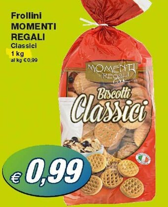 Prix Quality Momenti Regali Frollini 1kg offerta