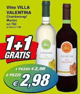 Prix Quality Villa Valentina Vino 750ml offerta