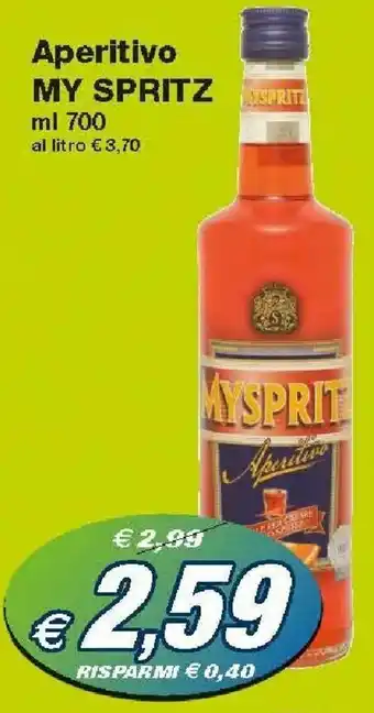 My Spritz Aperitivo 700ml
