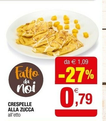 Iperal Crespelle alla zucca offerta